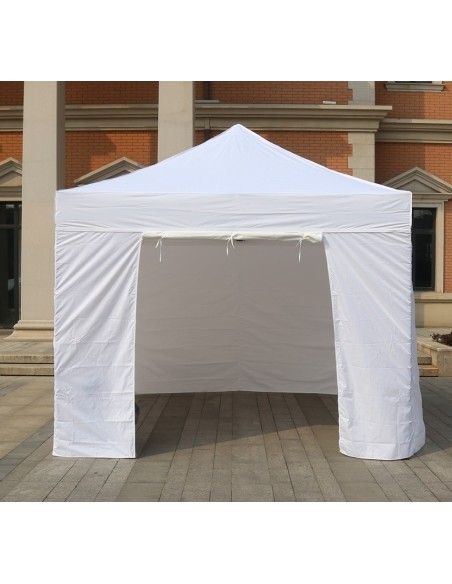 3x3 MT BIANCO Gazebo pieghevole impermeabile con pareti Acciaio 3cm - 9