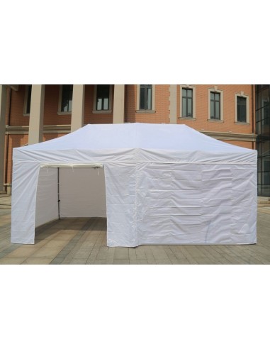 3x6 MT BIANCO Gazebo pieghevole impermeabile con pareti - 8
