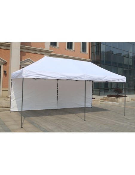 3x6 MT BIANCO Gazebo pieghevole impermeabile con pareti - 10