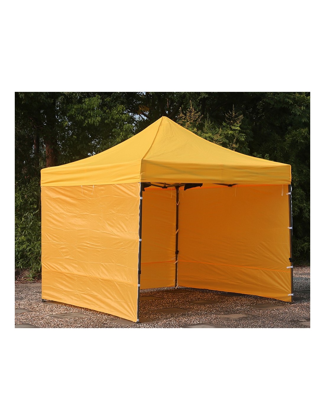 Gazebo pieghevole professionale 3x3mt - Acciaio 4cm - Verde