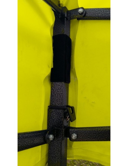 3x3 MT GIALLO Gazebo pieghevole impermeabile con pareti Acciaio 3cm - 7