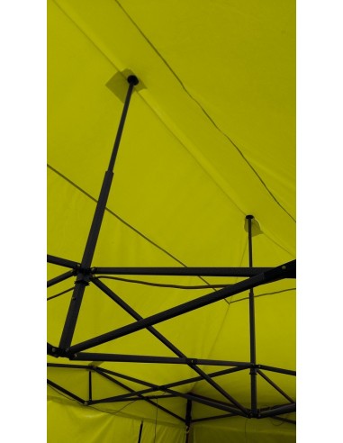 3x3 MT GIALLO Gazebo pieghevole impermeabile con pareti Acciaio 3cm - 8