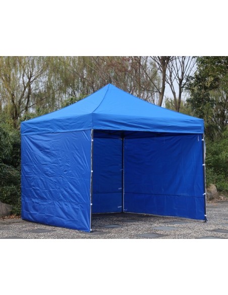 3x3 MT BLU Gazebo pieghevole impermeabile con pareti Acciaio 3cm - 10