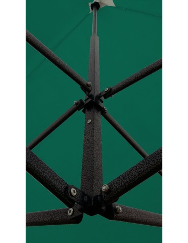 3x3 MT VERDE Gazebo pieghevole impermeabile con pareti Acciaio 3cm - 19