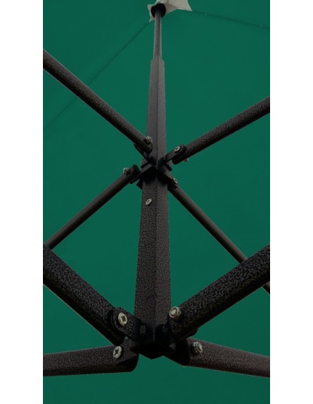 3x3 MT VERDE Gazebo pieghevole impermeabile con pareti Acciaio 3cm - 19
