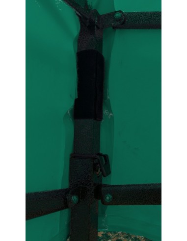 3x3 MT VERDE Gazebo pieghevole impermeabile con pareti Acciaio 3cm - 20