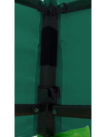 3x3 MT VERDE Gazebo pieghevole impermeabile con pareti Acciaio 3cm - 23