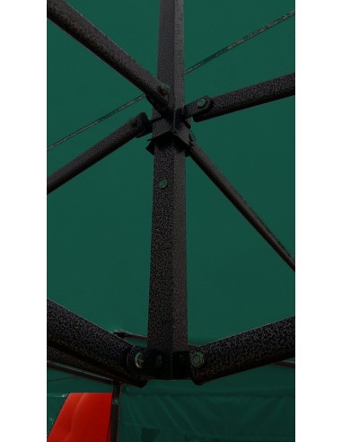 3x3 MT VERDE Gazebo pieghevole impermeabile con pareti Acciaio 3cm - 24