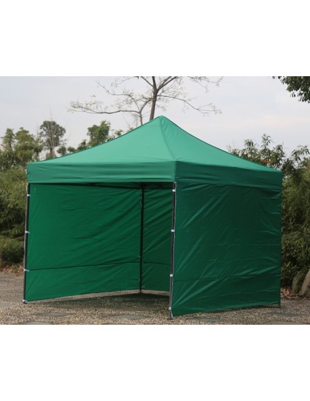 3x3 MT VERDE Gazebo pieghevole impermeabile con pareti Acciaio 3cm - 2