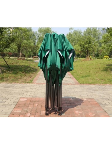 3x3 MT VERDE Gazebo pieghevole impermeabile con pareti Acciaio 3cm - 9