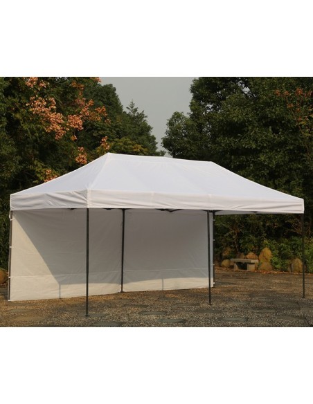 3x6 MT BIANCO Gazebo pieghevole impermeabile con pareti - 12