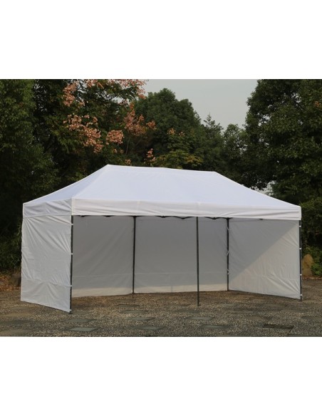 3x6 MT BIANCO Gazebo pieghevole impermeabile con pareti - 18