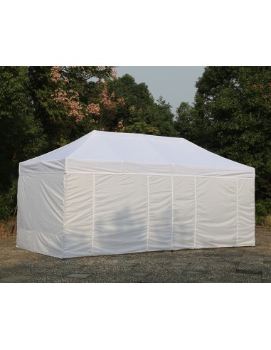 3x6 MT BIANCO Gazebo pieghevole impermeabile con pareti - 19