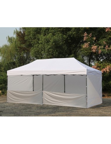 3x6 MT BIANCO Gazebo pieghevole impermeabile con pareti - 21