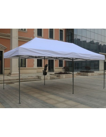 3x6 MT BIANCO Gazebo pieghevole impermeabile con pareti - 22