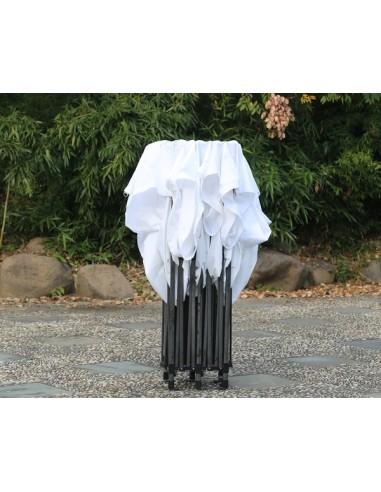 3x6 MT BIANCO Gazebo pieghevole impermeabile con pareti - 24
