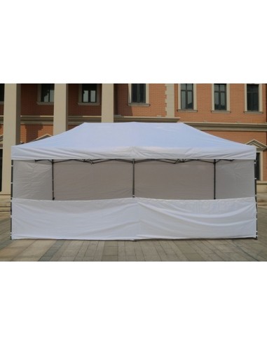 3x6 MT BIANCO Gazebo pieghevole impermeabile con pareti - 25
