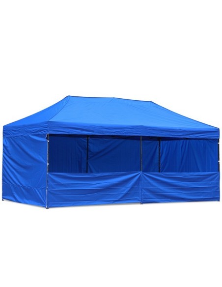 6x3 MT BLU Gazebo richiudibile impermeabile con pareti Acciaio 3cm - 7