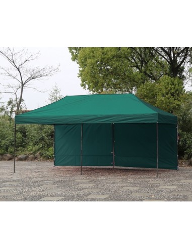 3x6 MT VERDE Gazebo pieghevole impermeabile con pareti Acciaio 3cm - 7