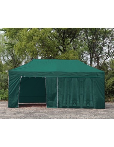 3x6 MT VERDE Gazebo pieghevole impermeabile con pareti Acciaio 3cm - 8