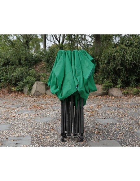 3x4.5 MT VERDE Gazebo pieghevole impermeabile con pareti Acciaio 3cm - 6
