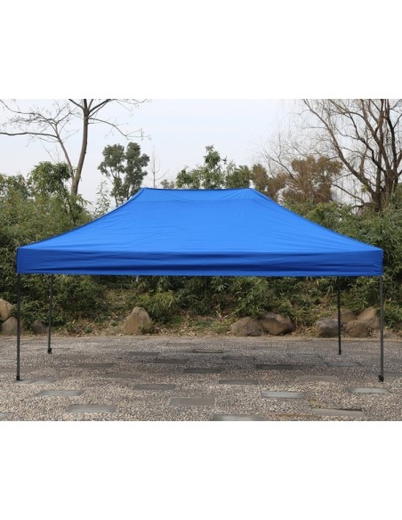 3x4.5 MT BLU Gazebo pieghevole impermeabile con pareti Acciaio 3cm - 9