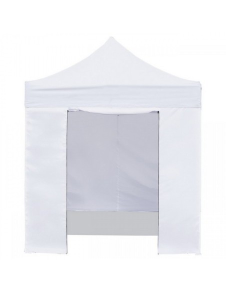 2x2 MT BIANCO Gazebo pieghevole impermeabile con pareti Acciaio 3cm - 3