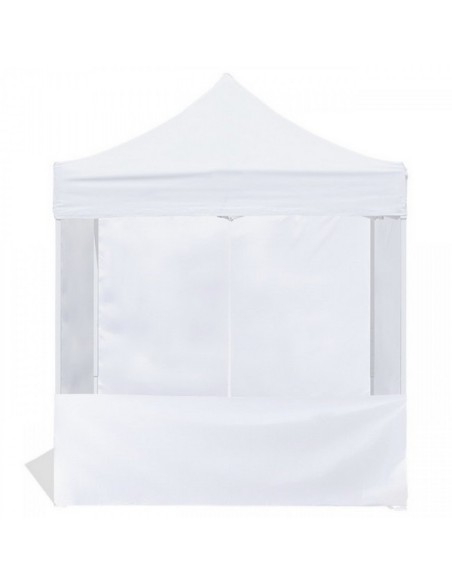 2x2 MT BIANCO Gazebo pieghevole impermeabile con pareti Acciaio 3cm - 6