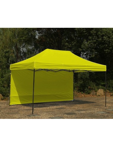 3x4.5 MT GIALLO Gazebo pieghevole impermeabile con pareti Acciaio 3cm - 3