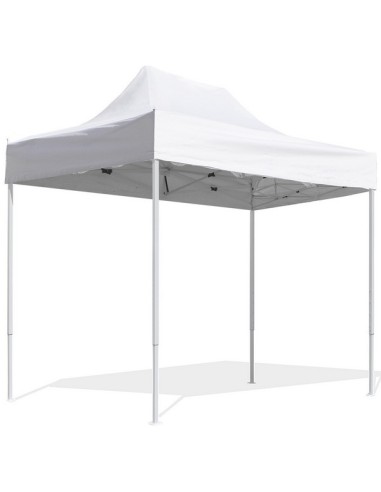 3x2 MT BIANCO Gazebo pieghevole impermeabile con pareti Acciaio 3cm - 2