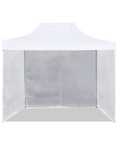 3x2 MT BIANCO Gazebo pieghevole impermeabile con pareti Acciaio 3cm - 3