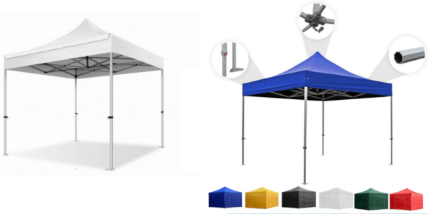 Gazebo pieghevole in 4 linee di qualità
